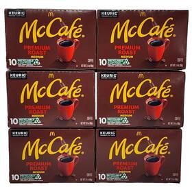 Exp-jan-18-2026 Mcdonalds 611247403488 Lot Of 60 K-cup Pods X Mccafe Keurig Premium Roast Coffee