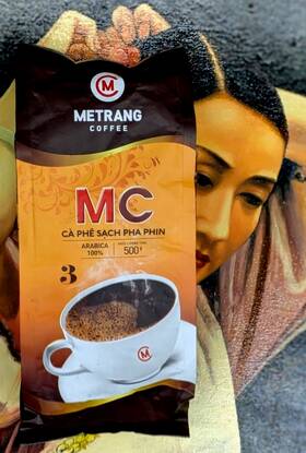 Me Trang 935106105033 Metrang Vienamese 100% Pure 500 Grams Roasted Ground Arabica Coffee Usa Ship