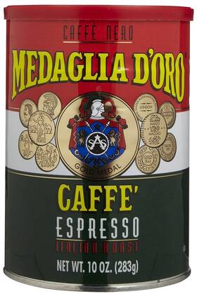 Dcs-1144 Medaglia Doro Regular Ground Coffee - 10 Oz Can For Rich Flavor And Freshness
