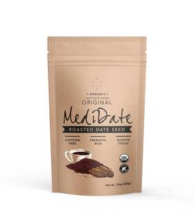 Medidate Coffee 612953889436 Alternative - Roasted Date Seeds Naturally Occurring Prebiotics Polypheno