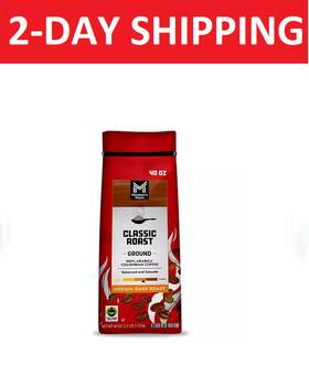 990321563 Members Mark Colombian Classic Medium-dark Roast Ground Coffee 40 Oz