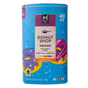 990429824 Members Mark Medium Roast Ground Coffee Donut Shop 40 Ounce