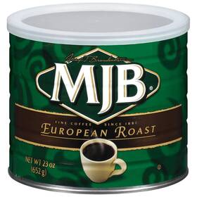 Mjb 445003272239 European Ground Coffee Dark Roast 23 Ounce Can