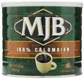 Mjb-ground-medium-1pack Mjb Coffee Colombian Ground Medium Roast 23 Ounce