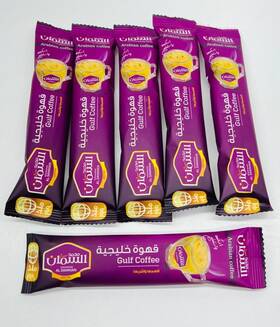 Mohammad Al Samman 253808250250 Gulf Coffee Roasted And Ground With Cardamom Saffron Contains 6 X 10g