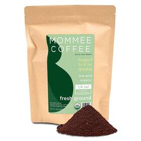 Mommee Coffee 850038322205 - Quarter Caf Low Acid Organic Fair 22 Ounce Pack Of 1