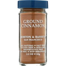 Morton & Bassett 28760 And Ground Cinnamon 2.2 Oz Spice Non-gmo Coffee