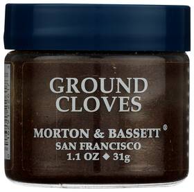 66772 Morton & Bassett And Ground Cloves 1.1 Oz 31 G Spice