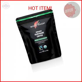 Mount Hagen 819385023449 7.05oz Organic Freeze Dried Instant Decaf Coffee Made From