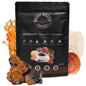Mount Mystic 199284656390 Coffee With Collagen Shilajit Mashrooms For Better Focus