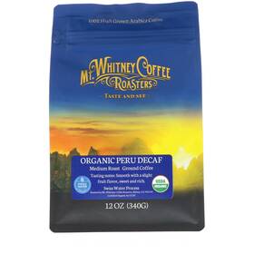 Mwc-00424 Mt. Whitney Coffee Roasters Organic Peru Decaf Medium Roast Ground