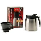 N-a Melitta Thermal Stainless Steel Pour Over Coffee Maker 782195752697