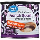 Na Great Value French Roast Ground Coffee Dark 613951409565