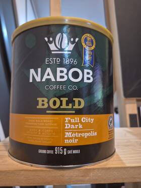 Nabob Coffee Co 060200044600 Bold Dark Roast Inch Full City Ground 915 G Canister