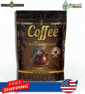 Ndm725305203665 Natural De Mexico Gourmet Vitaminized Coffee Mocha Flavor 16 Oz 1 Lb
