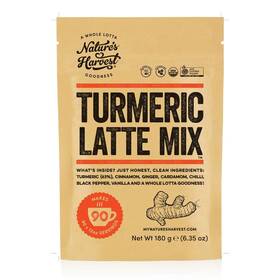 Natures Harvest 854961008199 - Turmeric Latte Mix Add On Golden Milk Tea Smoothies And Ot