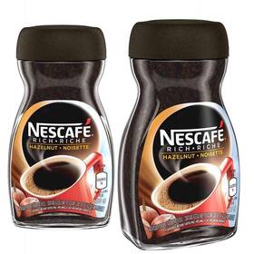 Nescaf 689227366733 Kosher Hazelnut Instant Coffee Pack Of 2 Makes 50 Cups 3.53 Ounces Each