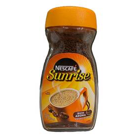 Nescafe 028000153724 Sunrise Instant Coffee 190g Export Pack Bottle Rich Aroma &