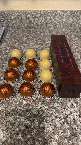 4350714912 Nespresso Hard To Find Chocolate Fudge Vanilla Custard Pie Hazelino Muffin