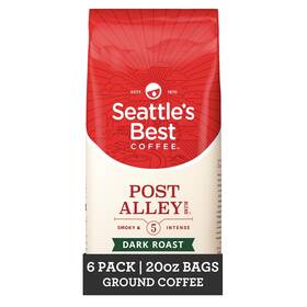 Nestl Coffee Partners 313052948979 Seattles Best Post Alley Blend Dark Roast Ground 20 Ounce Bags