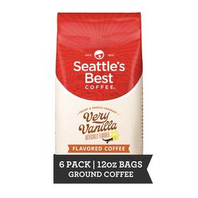 Vc-a3-83595 Nestl Coffee Partners Seattles Best Very Vanilla Flavored Medium Roast Ground 12 Ounc