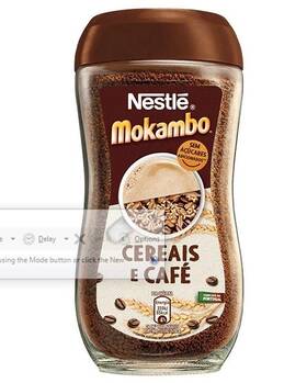 Nestle 601001339301 Mokambo Instant Coffee Cereais E Cafe 200 Grams