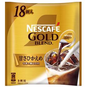 Nestle 902201444637 Nescafe Gold Blend Liquid Coffee Potion Concentrate Low Sugar 18p