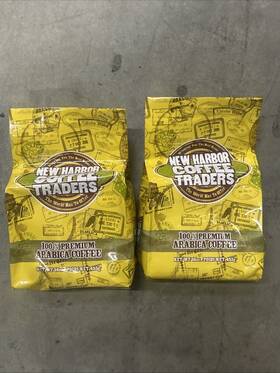 New Harbor Coffee Traders 754369118769 2 Bags Of 100% Arabica 16 Oz