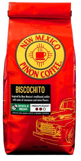 New Mexico Pi On Coffee 812361032855 Fudge Ground Medium Roast 100% Brazilian Arabic