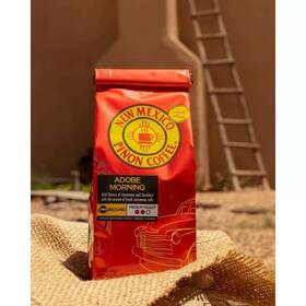 New Mexico Pinon Coffee 812361030899 Adobe Morning Medium Roast Ground - 12oz