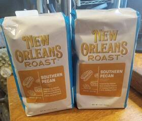New Orleans 726084766761 2 Bags Roast Graham Coffee Southern Pecan 12oz Ea.. Exp 2/2026
