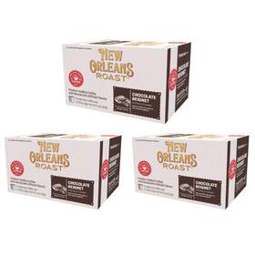 New Orleans Roast 094198873392 Chocolate Beignet 12ct Single Serve Cups - 3 Pack