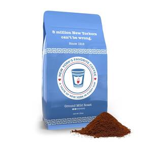 New Yorks Favorite Coffee 860010320501 Ground Medium Roast The Found In Ny Anthora Cup 12oz