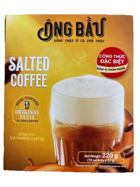 Furyg7-60  Ng B U Ob Caf Instant Salted Coffee C Ph Mu I 10 Sachets 22g 220g Nib Seal