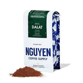 Nguyen Coffee Supply 850038442002 - Dalat Arabica Dark Roast Premium Ground Beans V