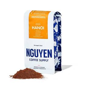 Nguyen Coffee Supply 850038442019 Dark Roast Robusta Ground 12oz Lowacid High Caffeine