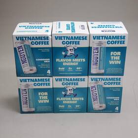 Nguyen Coffee Supply 850038442163 24 Pack Vietnamese Condensed Milk 7.5 Fl Oz Bb 10/
