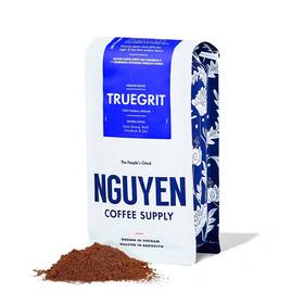 Nguyen Coffee Supply 860003106945 Truegrit Robusta Medium Roast 12 Oz Low Acid High Caffeine