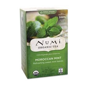 878237 Numi Organic Teas And Teasans 1.4oz Moroccan Mint 18/box 10104