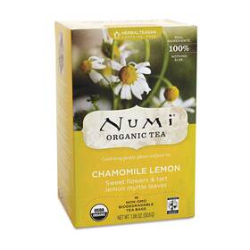 Not10150 Numi Organic Teas And Teasans 1.8oz Chamomile Lemon 18/box 10150