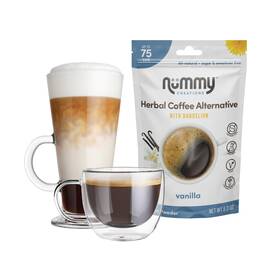 Nummy Creations 627987791419 75 Cup Vanilla Instant Caffeine-free Coffee Alternative With Dandelion. Coffe