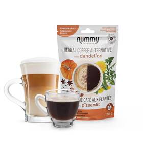 Nummy Creations 628942314162 75 Cup Pumpkin Spice Instant Caffeine-free Coffee Alternative With Dandelion