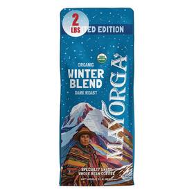 Organics 445021587544 Seasonal Dark Roast Coffee 2 Lb Bag - Winter Blend 100% Arabica