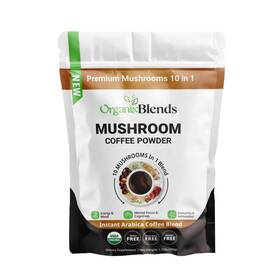 Organix Blends 199284237087 New Organixblends Mushroom Coffee Powder Instant Arabica With 10 Fun