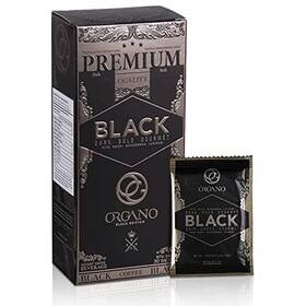 Organo 020531805288 Gourmet Black Coffee 3.6 Ounce Medium Dark Roast Instant