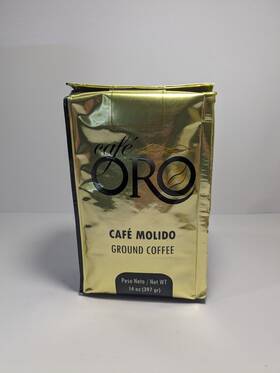 Oro 793573989369 Cafe De Puerto Rico Gold Coffee 2 Bags Of 14 Oz