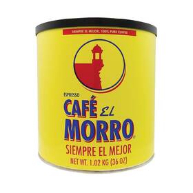 Pan American Coffee Company 744110231731 Caf El Morro Dark Roast Espresso Ground Authentic Puerto Rican Style B