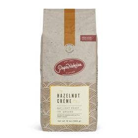 Papanicholas Coffee 049177040105 Ground Hazelnut Creme 12 Ounce