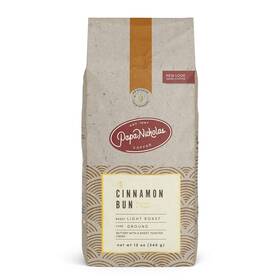 Papanicholas Coffee 049177040600 Ground Cinnamon Bun 12 Ounce