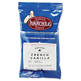 Pco25188 Papanicholas Coffee Premium French Vanilla 18/carton 25188